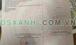 CẦN BÁN GẤP MẢNH ĐẤT GIA SÀNG, TP THÁI NGUYÊN