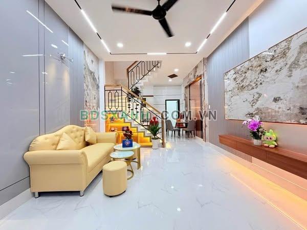 NHÀ ĐẸP 2 TẦNG – ĐƯỜNG XE HƠI TRỤC LÊ VĂN THỌ – VÀO Ở NGAY ĐÓN TẾT