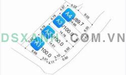BÁN LÔ ĐẤT 2 MẶT TIỀN – ĐỒNG THỊNH, SÔNG LÔ