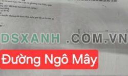 BÁN ĐẤT ĐƯỜNG NGÔ MÂY – SÁT CHÂN CẦU CẨM LỆ – HÒA XUÂN