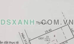 BÁN ĐẤT HẺM Ô TÔ 313/ NGUYỄN AN NINH, P.9, TP. VŨNG TÀU