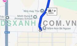 Bán đất xây trọ đẹp – Khu phố 9, P. Minh Hưng, Chơn Thành, Bình Phước – 12x47m – Giá 1 tỷ 4xx