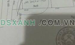 NHƯỢNG 412m² ĐẤT KHU TÂN THẮNG, P. TÂN BÌNH, TP. DĨ AN – ĐƯỜNG NHỰA 6M