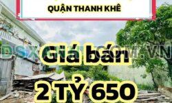 BÁN LÔ ĐẤT KIỆT 5M – NGUYỄN NHƯ HẠNH – THANH KHÊ TÂY – THANH KHÊ – ĐÀ NẴNG