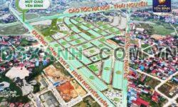 BÁN LÔ ĐẤT – KĐT YÊN BÌNH XANH, TP PHỔ YÊN, THÁI NGUYÊN