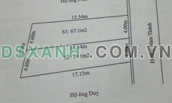 Bán đất mặt đường Nam Thành, Hải An, 67m2, chỉ 2.7 tỷ