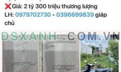 Bán đất Tương Bình Hiệp 171m2, đường 5m, giá mới chỉ 2.2 tỷ