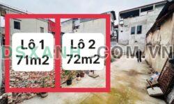 Bán 2 Lô Đất Đống Đa, Vĩnh Yên 144m2, Giá Đầu Tư