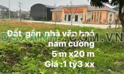 Bán đất thổ cư 100m2 gần Nam Cường Yên Bái – Giá chỉ 1.3 tỷ