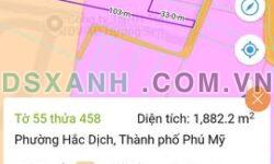 Bán đất thổ cư 60m² Hắc Dịch, Phú Mỹ. Giá chỉ 320 triệu