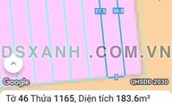 Bán đất Phước Long Thọ, Đất Đỏ 183m², 80m² thổ cư, giá 650tr