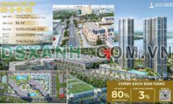 Bán Shophouse góc 161m² Tiên Sơn, Hải Châu. Giá từ 31.96 tỷ