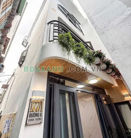 Bán nhà Gò Vấp 56m², Đường Số 6, 3.68 Tỷ, Xe Hơi Tới