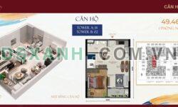 Bán căn hộ 1PN Maison Grand 48.9m², QL51 Phú Mỹ. Giá tốt