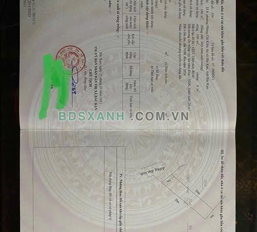 Bán đất ngõ 639, Phùng Chí Kiên, Bắc Kạn – ô tô vào nhà, sẵn nhà cấp 4, giá nhỉnh 700tr