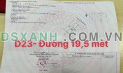 Bán đất 100m2 MT 5m, đường 19.5m, P. Đồng Tâm, TP. Vĩnh Yên – 2.6 tỷ