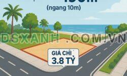 Bán đất Cửa Đại 196m², 2 mặt tiền, gần biển – Giá chỉ 3.8 tỷ