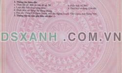 Bán nhà Quán Trạch vuông vắn, ngõ thông, ô tô đỗ cửa – 3 tỷ