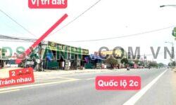 Bán đất 2 MT Quốc Lộ 2C, Viên Du, 109m2, giá chỉ 1.9 tỷ