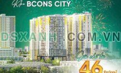 Bán căn hộ Bcons Green Diamond, 46m2, giá từ 46tr/m2, TP.HCM