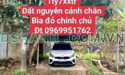 Bán đất Nguyễn Cảnh Chân, 5x20m, 1.7 tỷ, gần Kosy, Bìa đỏ