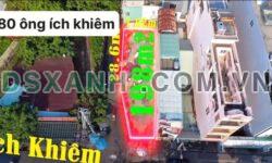 Bán đất MT Ông Ích Khiêm, Hải Châu 198m², nở hậu 7.9m, Giá 28 tỷ