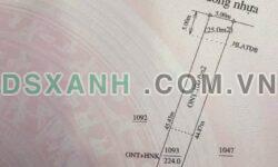 Bán đất ĐX-06, Tân Vĩnh Hiệp, 225m2, thổ cư 100m2, giá tốt
