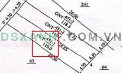 Bán đất Quảng Châu, Hưng Yên 110m2, mặt tiền 4.3m, đường ô tô, gần chợ, giá 2.35 tỷ