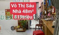 Bán nhà Võ Thị Sáu, Vĩnh Trường, Nha Trang 48m2 – Giá 819tr