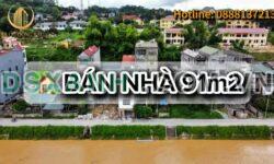 Bán Nhà Phố View Sông, 77m2, Trung Tâm TP. Cao Bằng – Giá Tốt