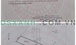 Bán đất Hà Khẩu, Hạ Long, 77.5m², hướng Đông Nam, giá 1.4 tỷ (TL)