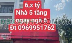 Bán Nhà 6 Tầng Đường Lý Công Uẩn, Kim Tân, Lào Cai – DT 5.2x20m, Ngay Ngã 6, 6.x Tỷ