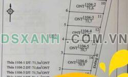 Bán đất Tân Thành, Suối Hiệp, Diên Khánh 70m2 full thổ cư, 450tr/lô