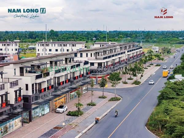 Bán Shophouse Nam Long II Central Lake Cần Thơ, KD đỉnh, 0% LS