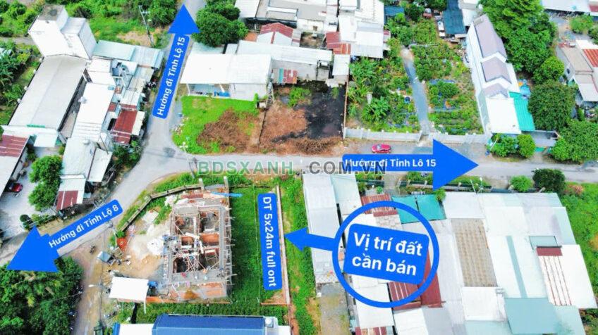 120m2 thổ cư mặt tiền đường 460 , xã Trung An giá 2,55 tỷ