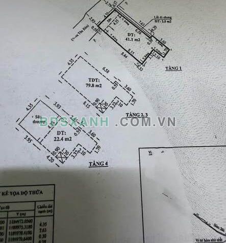 Bán nhà Hoàng Diệu, Quận 4, 46m2, 4 tầng, 5.2 Tỷ – Hẻm Xe Hơi