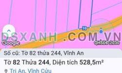 Bán đất Cây Gáo B, 10x55m, 850tr – Huyện Trảng Bom, Sổ đỏ