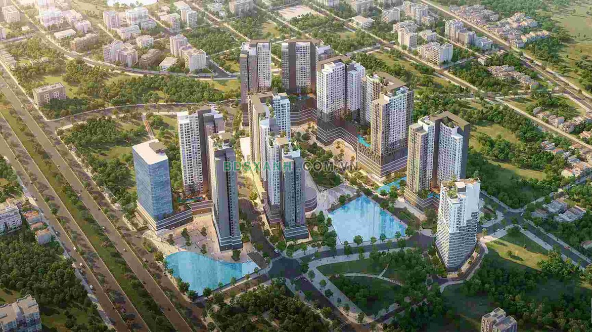 Phối cảnh dự án The East Valley