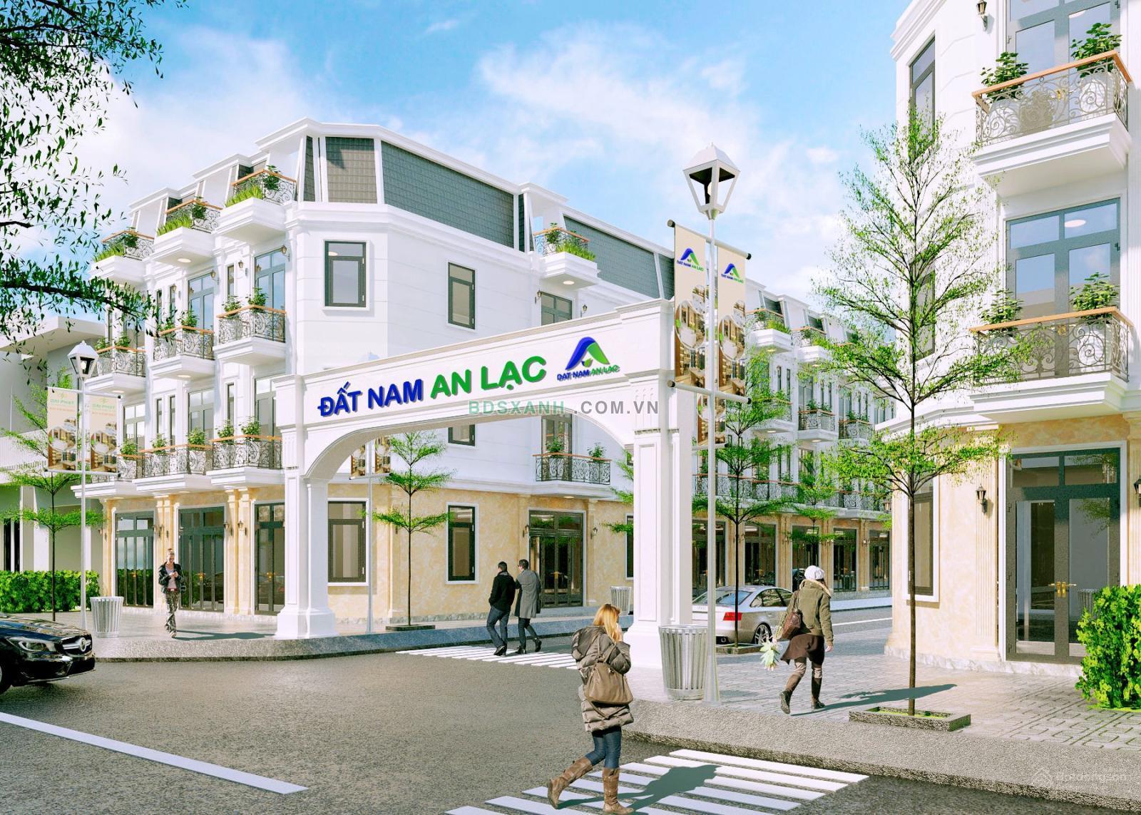 Phối cảnh dự án KDC Đất Nam An Lạc
