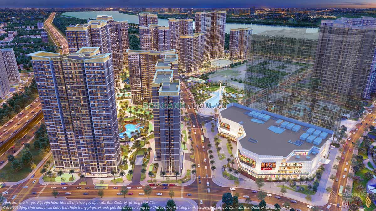 Phối cảnh phân khu Glory Heights - Vinhomes Grand Park