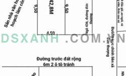 Bán Đất 42.8m² Cao Xá, Đức Thượng, Huyện Hoài Đức.