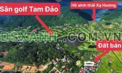 Bán 125m2 đất đẹp Xã Hợp Châu, H. Tam Đảo, sát Sân Golf ~900tr