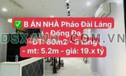 Bán Nhà Pháo Đài Láng 60m2, 19.x tỷ, Quận Đống Đa, Phường Láng Thượng