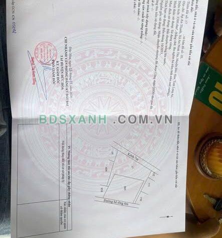 Bán Đất Vườn 3305m2 Xã Tân Phú Trung, Huyện Củ Chi, 550K/m2