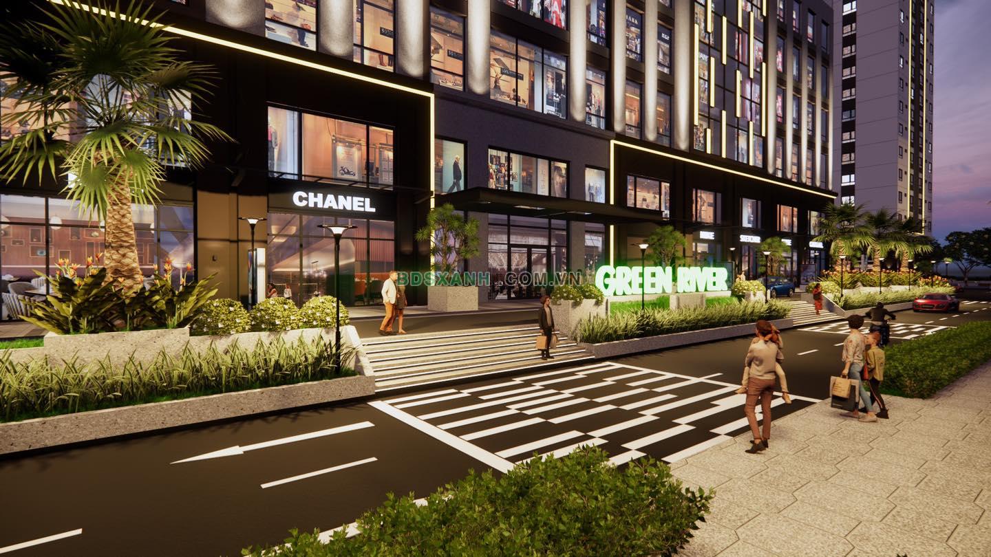 Shophouse tại dự án Green River