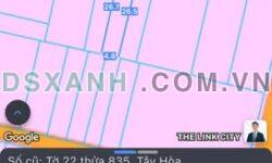 Bán đất Tây Hòa, Trảng Bom, Đồng Nai 133m2 Full TC giá 1tyxx