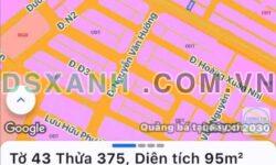 Bán Đất MT Văn Tiến Dũng, P. Tam Long, TP Bà Rịa 6x16m, 3.55 Tỷ
