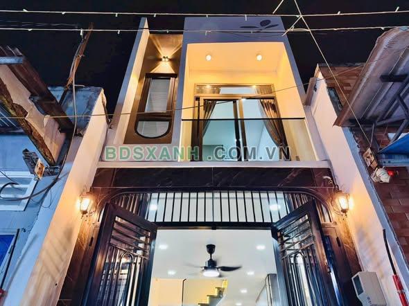 Bán nhà Quận Gò Vấp, Phường 13, 3×11.5m nở hậu, 4.65 Tỷ