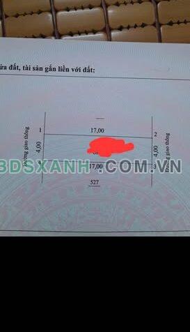 Bán Đất 68m² Khu 9, P. Nông Trang, TP. Việt Trì – Giá 3 Tỷ