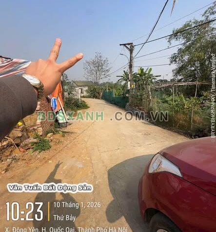 Bán 100m² đất Xã Phú Cát, Huyện Quốc Oai, 2.25 tỷ, bao sổ